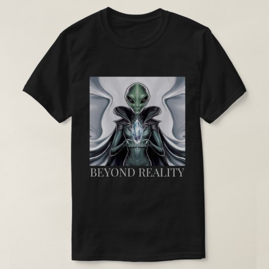 Spirituelle Alien T-Shirt (Design vorne)