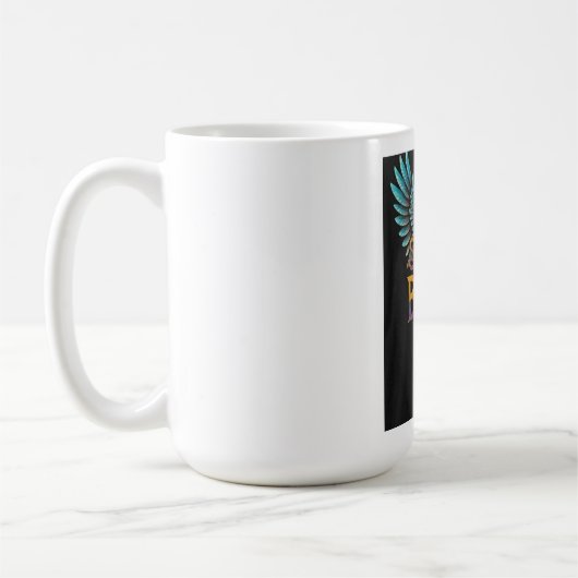 "Spirituelle Anleihen". Kaffeetasse (Links)