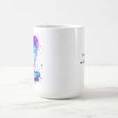 Spirituelle Art Lady Meditation Personalisiert Kaffeetasse (Mittel)