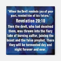 Spirituelle Attacke Bible-Offenbarung 20:10