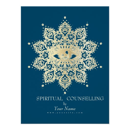 Spirituelle Beratung, Psychisch, Tarot - Poster (Vorderseite)