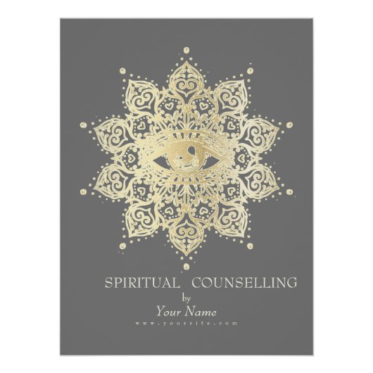 Spirituelle Beratung, Psychisch, Tarot - Poster (Vorderseite)