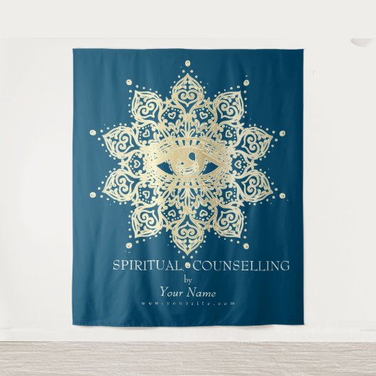 Spirituelle Beratung, Psychisch, Tarot - Tapestry Wandteppich (Vorderseite)