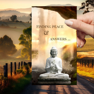 Spirituelle Beratungs-Lesung Buddha Visitenkarte