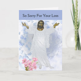 Spirituelle Bereavement Card Dankeskarte