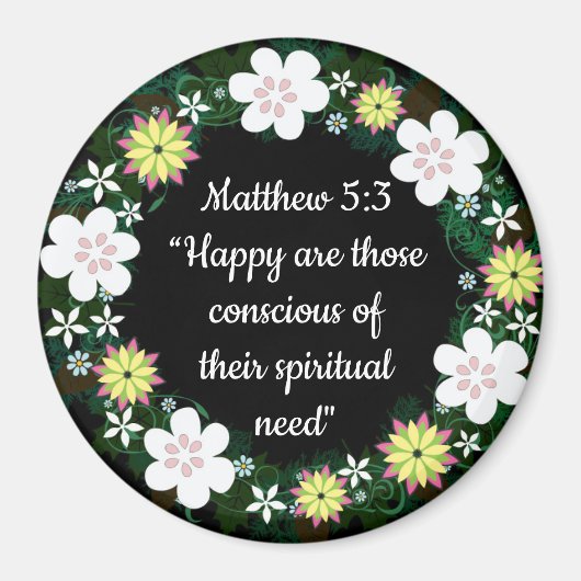 Spirituelle bewusste Liebe des Glaubens Magnet (Vorne)