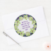 Spirituelle bewusste Liebe des Glaubens Runder Aufkleber (Umschlag)