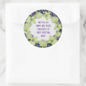 Spirituelle bewusste Liebe des Glaubens Runder Aufkleber (Tasche)