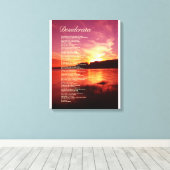 Spirituelle Bilder Leinwanddruck (Insitu (Holzboden))