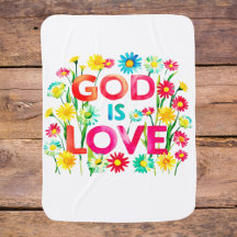 Spirituelle Biodizenz Gott ist Liebe Farbige Blume