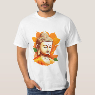 Spirituelle Buddha-Seitenansicht T-Shirt