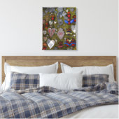 Spirituelle Canvas Print Leinwanddruck (Insitu (Schlafzimmer))