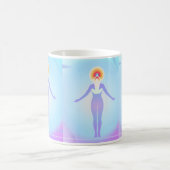 Spirituelle energetische Erwachung - göttliche Wei Kaffeetasse (Mittel)