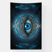 Spirituelle Energie Heiler Reiki Vinyl Banner (Vertikal)