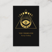 Spirituelle Energie Heiler Reiki Visitenkarte (Vorderseite)