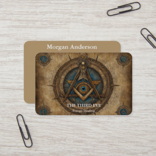 Spirituelle Energie Heiler Reiki Visitenkarte