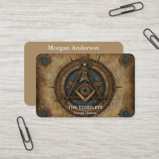 Spirituelle Energie Heiler Reiki Visitenkarte