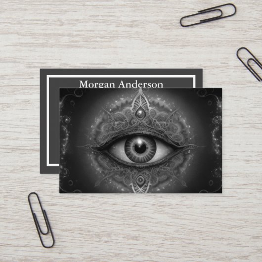 Spirituelle Energie Heiler Reiki Visitenkarte (Vorderseite/Rückseite Beispiel)