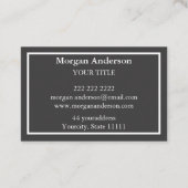 Spirituelle Energie Heiler Reiki Visitenkarte (Rückseite)