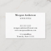 Spirituelle Energie Heiler Reiki Visitenkarte (Rückseite)