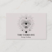 Spirituelle Energie Heiler Reiki Visitenkarte (Vorderseite)