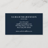 Spirituelle Energie Heiler Reiki Visitenkarte (Rückseite)