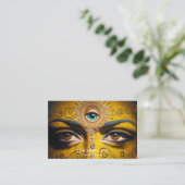 Spirituelle Energie Heiler Reiki Visitenkarte (Stehend Vorderseite)