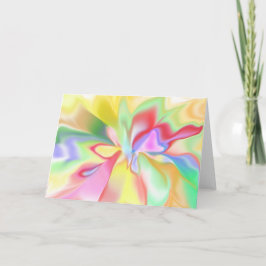 Spirituelle Energy Colors Metaphysische Grußkarte Karte