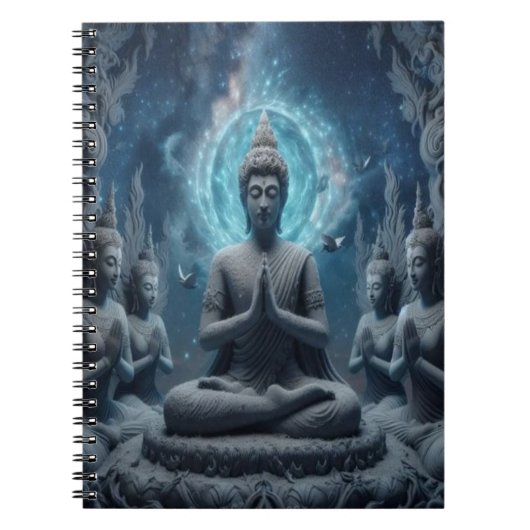 Spirituelle Erleuchtung Notebook Notizblock (Vorderseite)