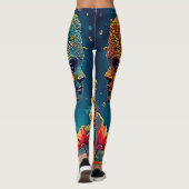 Spirituelle Erwachen Kunst Leggings (Rückseite)