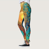Spirituelle Erwachen Kunst Leggings (Links)