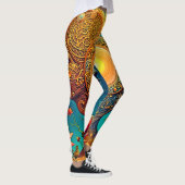 Spirituelle Erwachen Kunst Leggings (Rechts)