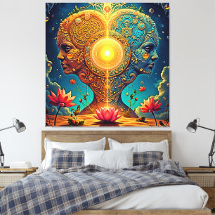 Spirituelle Erwachen Kunst Leinwanddruck