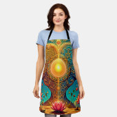 Spirituelle Erwachen Kunst Schürze (Getragen)