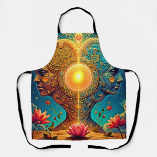 Spirituelle Erwachen Kunst Schürze