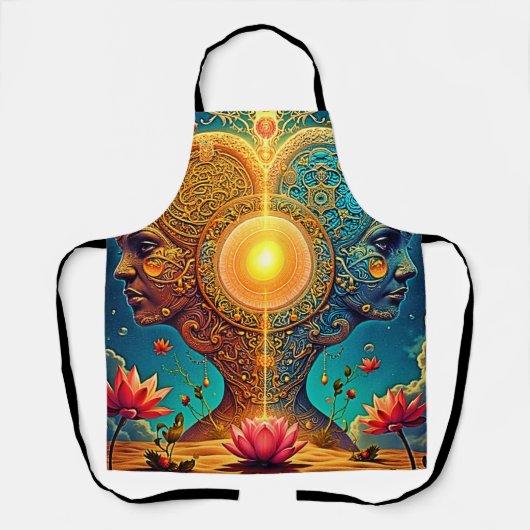 Spirituelle Erwachen Kunst Schürze (Vorderseite)