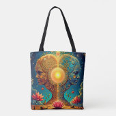 Spirituelle Erwachen Kunst Tasche (Rückseite)