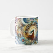 Spirituelle Gaia New Age Earth Art Kaffeetasse (Vorderseite Links)
