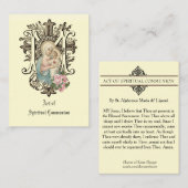 SPIRITUELLE GEMEINSCHAFT KATHOLKARTEN VISITENKARTE (Vorne/Hinten)