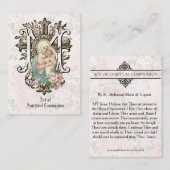 SPIRITUELLE GEMEINSCHAFTSKARTE KATHOLIKPRAYER VISITENKARTE (Vorne/Hinten)