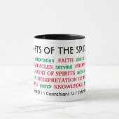 Spirituelle GIFTS DER SPIRIT Christlich Tasse (Zentrum)