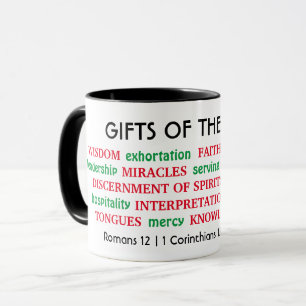 Spirituelle GIFTS DER SPIRIT Christlich Tasse