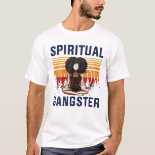 Spirituelle Girl Gangster Gangsta Aufklärter Vinta T-Shirt