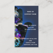 Spirituelle Hand, mystisch Visitenkarte (Rückseite)