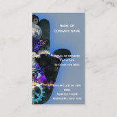 Spirituelle Hand, mystisch Visitenkarte (Rückseite)