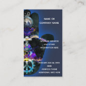 Spirituelle Hand, mystisch Visitenkarte (Rückseite)