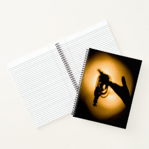 Spirituelle Handfotografie Notizblock