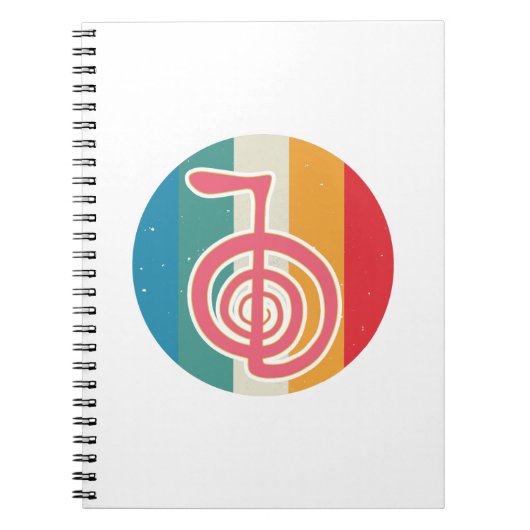 Spirituelle Heilung | Reiki Symbols Geschenkideen Notizblock (Vorderseite)