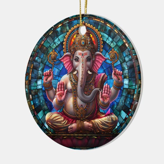 Spirituelle Hindus Deity Ganesha Religious Hindu G Keramik Ornament (Links)