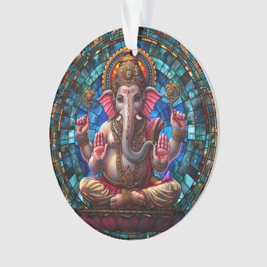 Spirituelle Hindus Deity Ganesha Religious Hindu G Ornament (Vorderseite)